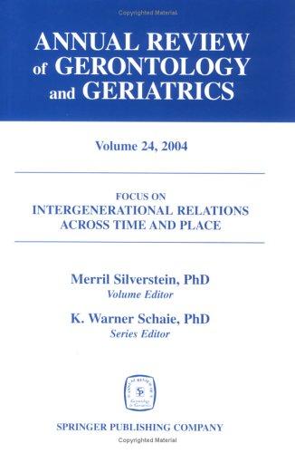 Annual Review of Gerontology and Geriatrics