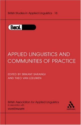 Applied Linguistics and Communities of Practice