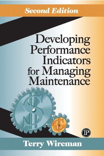Developing performance indicators for maintenance managing