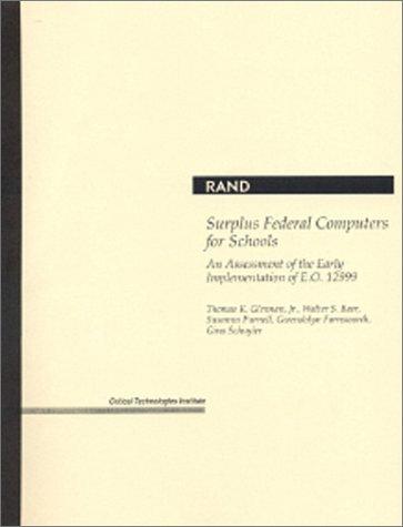 Surplus Federal Computers for Schools