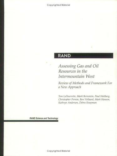 Assessing Gas and Oil Resources in the Intermountain West