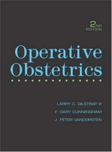 Operative obstetrics