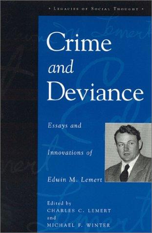 Crime and deviance