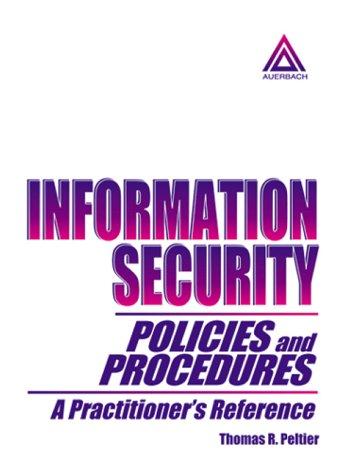 Information security policies and procedures