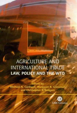 Agriculture and international trade