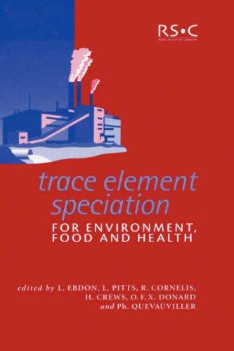 Trace Element Speciation for Environment, Food, and Health