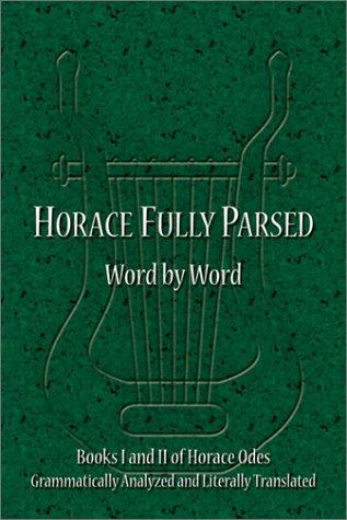 Horace fully parsed word by word