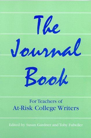 The journal book for teachers of at-risk college writers