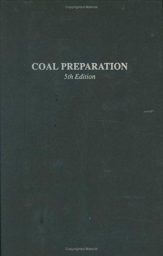 Coal preparation
