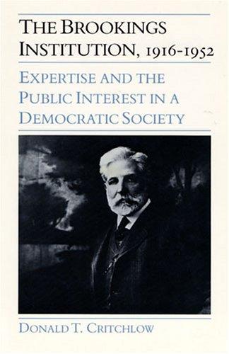 The Brookings Institution, 1916-1952