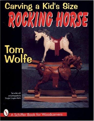 Carving a kid's size rocking horse