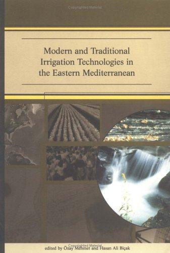 Modern and traditional irrigation technologies in the eastern Mediterranean