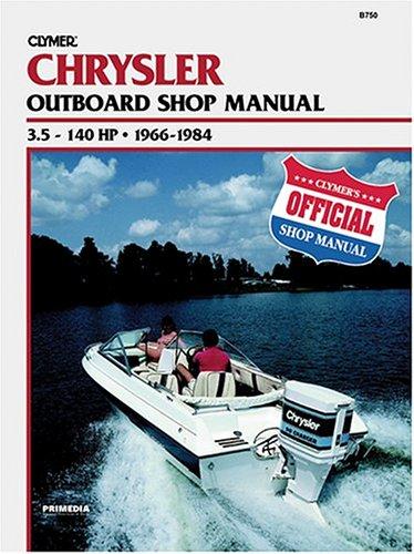 Chrysler Outboard Shop Manual, 3.5-140 HP, 1966-1984