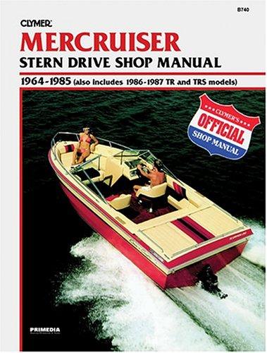 Clymer Mercruiser Stern Drive Shop Manual, 1964-1985