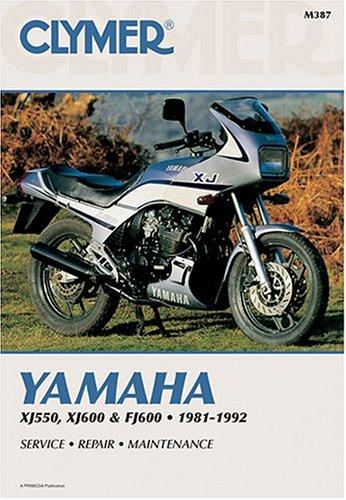 Clymer Yamaha FJ600, XJ550 & XJ600, 1981-1992