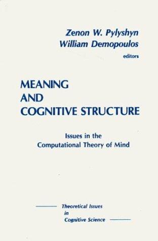 Meaning and cognitive structure