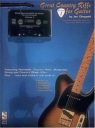 Great Country Riffs For Guitar Vol. 1 Book/Cass. Pack