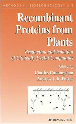 Recombinant proteins from plants