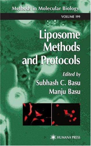 Liposome Methods and Protocols