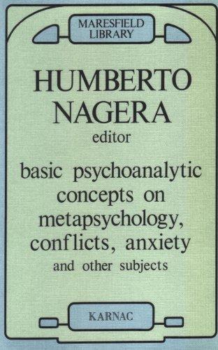 Basic psychoanalytic concepts on metapsychology, conflicts, anxiety