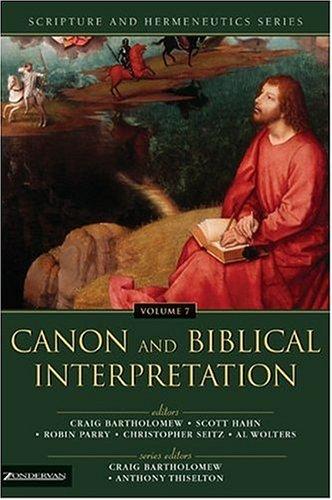 Canon and Biblical Interpretation