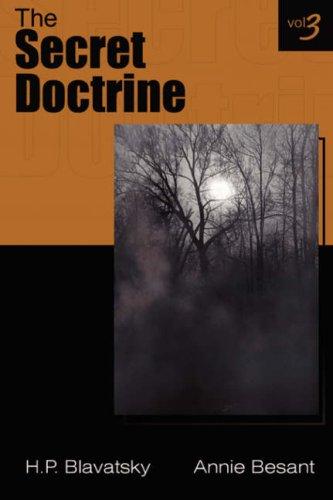 The Secret Doctrine Vol III