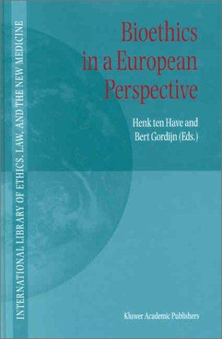 Bioethics in a European Perspective