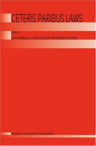 Ceteris paribus laws