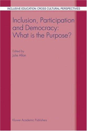 Inclusion, participation, and democracy