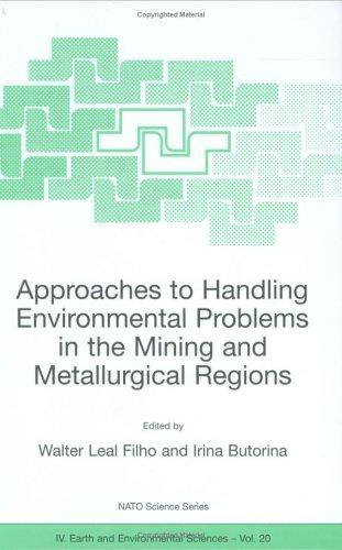 Approaches to Handling Environmental Problems in the Mining and Metallurgical Regions