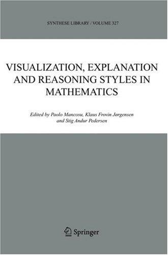 Visualization, explanation and reasoning styles in mathematics
