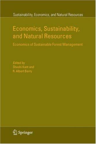 Economics, Sustainability, and Natural Resources