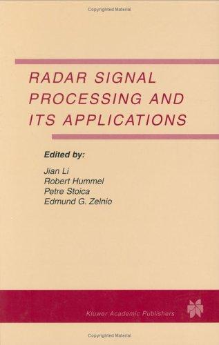 Radar Signal Processing and Its Applications