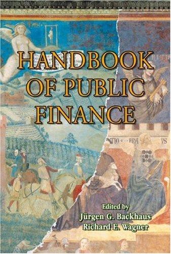 Handbook of Public Finance