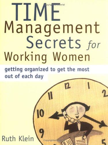 Time management secrets for working women