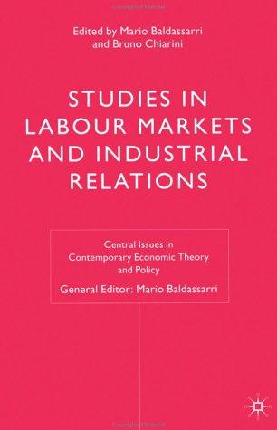 Studies in labour markets and industrial relations