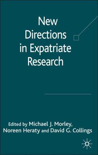 New directions in expatriate research