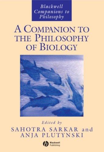 Companion to the Philosophy of Biology