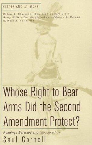 Whose right to bear arms did the Second Amendment protect?