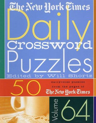 The New York Times Daily Crossword Puzzles Volume 64