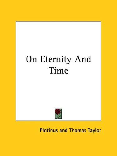 On Eternity And Time