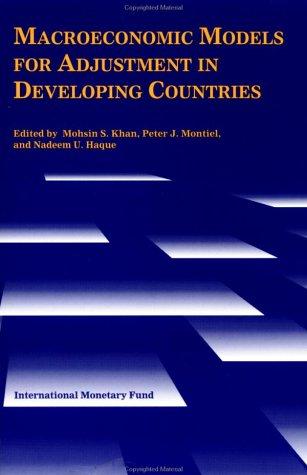 Macroeconomic models for adjustment in developing countries