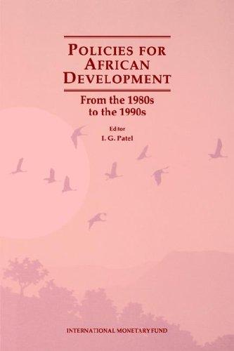 Policies for African development
