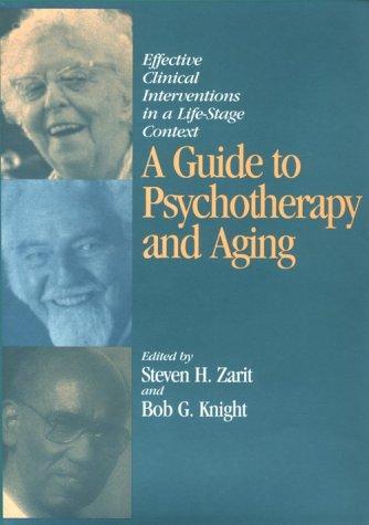 A Guide to Psychotherapy and Aging