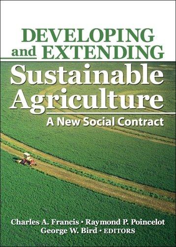 Developing and Extending Sustainable Agriculture
