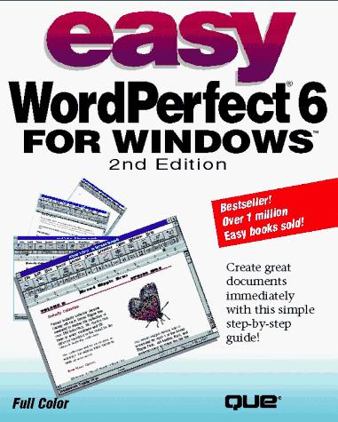 Easy WordPerfect 6 for Windows