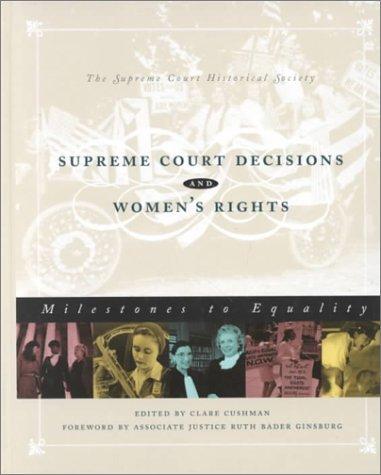 Supreme Court decisions and women's rights