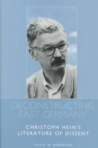 Deconstructing East Germany