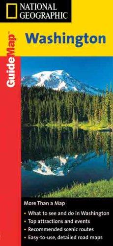 National Geographic Guide Map Washington