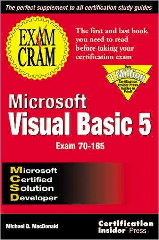 Microsoft Visual Basic 5 exam cram